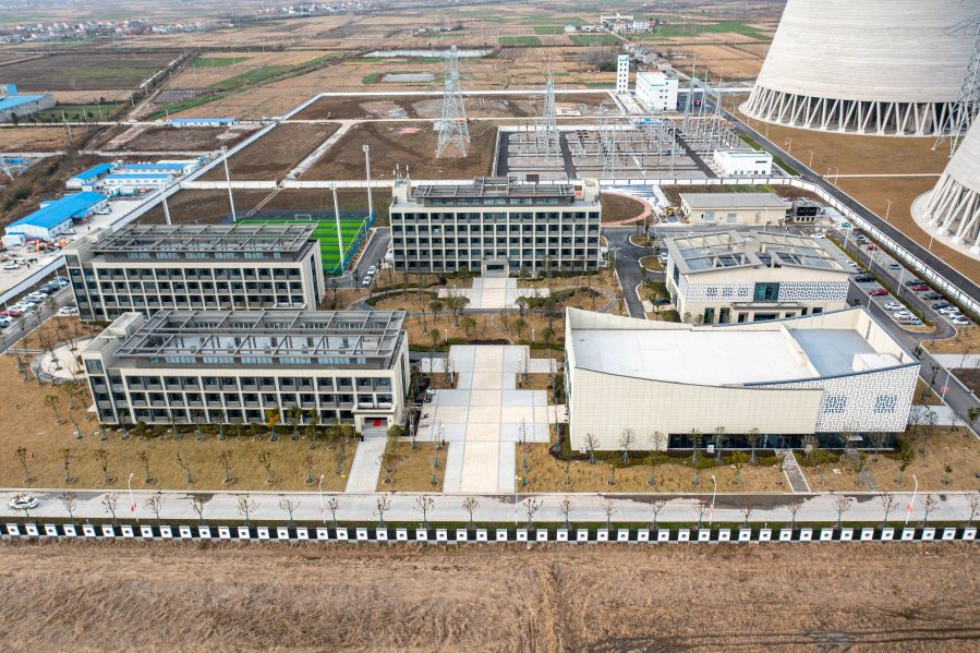 廠前區投用（攝影：王運瀅）